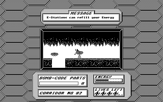 Dangerous Mission atari screenshot